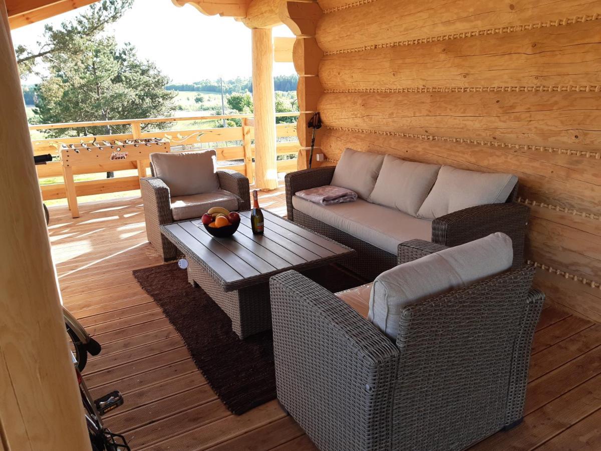 Mazury "Willa Slimakowo" W Pasymiu Z Jakuzzi, Sauna, Pomostem Buitenkant foto