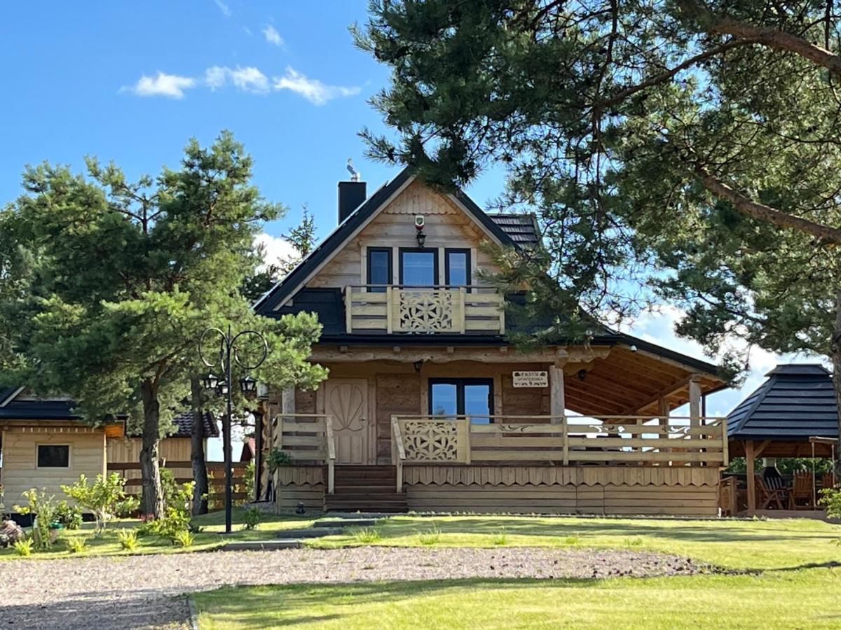 Mazury "Willa Slimakowo" W Pasymiu Z Jakuzzi, Sauna, Pomostem Buitenkant foto