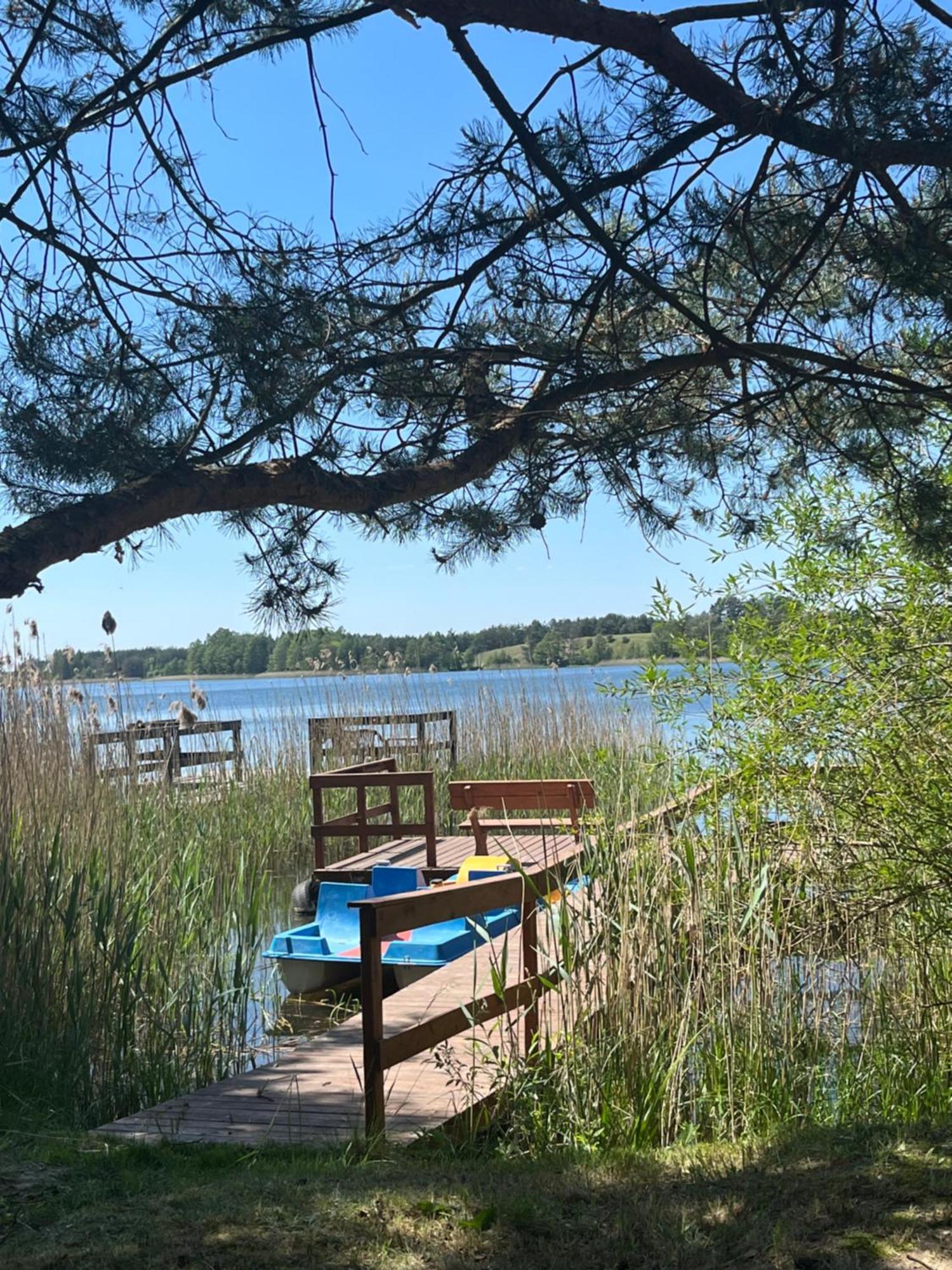 Mazury "Willa Slimakowo" W Pasymiu Z Jakuzzi, Sauna, Pomostem Buitenkant foto
